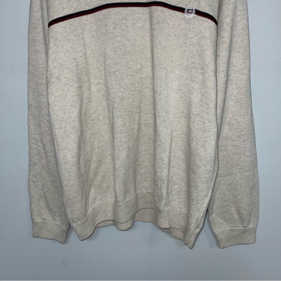 Chaps Ralph Lauren Sweater Men’s Size Extra Large Beige Cream Logo‎ Vintage - Picture 6 of 6